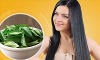 Beautiful hair grows with Curry Leaves 